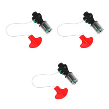 3Pièces Dispositif Gonflable Automatique Gilet De Noir