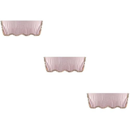 3Pièces Couverture Lisse Et Raffinée Pour Piano Vertical