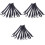 24Pièces Sangles Boucles Noires Fixation Valeur Durable Sécurisée 1