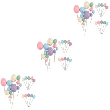 105Pièces Œufs De Pâques En Mousse Légers Décor DIY Multicolores
