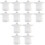 12Pièces Poncho Jetable Transparent Unisexe Durable Et 1
