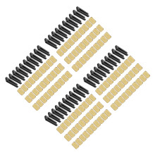 40Ensembles Kit Équilibrage Ventilateur Métal Coloré Clip Autocollant