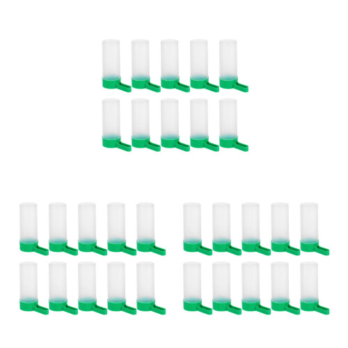30Pièces Distributeur Perroquet Vert Installation Simple