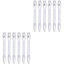 24Pièces Fléchettes Alliage Aluminium Argent Qualité Jeu