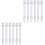 24Pièces Fléchettes Alliage Aluminium Argent Qualité Jeu 1