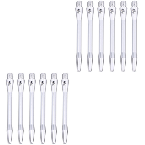 24Pièces Fléchettes Alliage Aluminium Argent Qualité Jeu