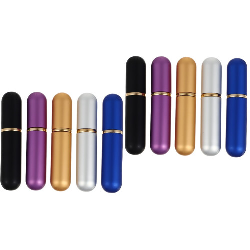 10Pièces Flacons Diffuseurs Unisexe Couleurs Metal