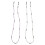 2St Mode Brillenkoord Dames Beaded Ketting & Stijlvol 1