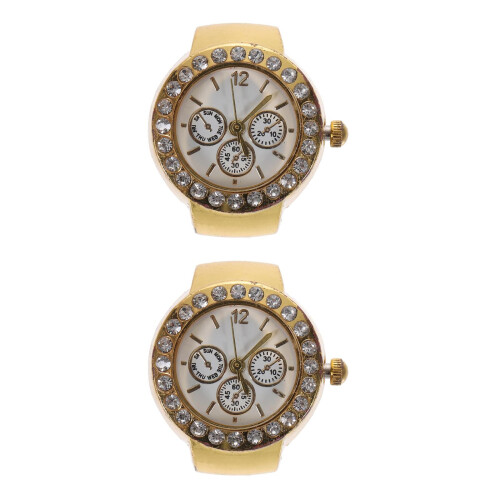 2Pièces Quartz Casual Style Élastic
