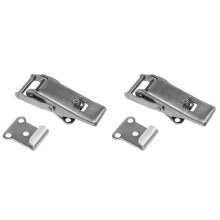 2St Case Lock Catch Metaal Zilver Stevig Voor Juwelenkist En Dozen