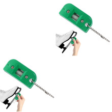 2Pièces Affûteur Portable Vert Pour À Avec Sable