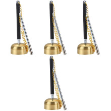 4Pièces Cloches Musicales Bouddhistes Multicolores Durables Et Fines