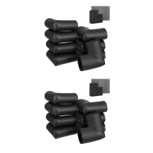 24Pièces Protections Coins Mousse Noire U Pour Transport
