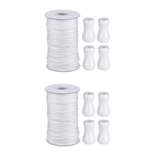 2Sets Witte Gordijn Tie Strap Voor Binnenhuis