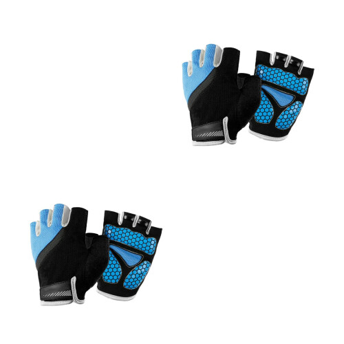 2Paires Demi-Doigts Antichocs Pour Activités