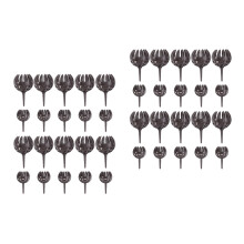 40Pièces Paniers À Engrais Plastique Pour Jardinage