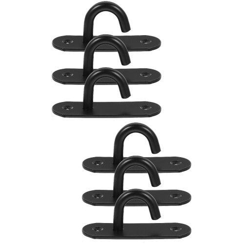 6Pièces Crochets De Fixation Multiusage En Acier 304 Pour Entraînement