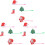 12Pièces Couvre- Silicone Couleurs Assorties Caps Décor Noël 1