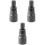 3Pièces Extracteur Volant Argenté Compatible Usage Durable 1