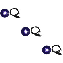 3St Professionele USB Programmeerkabel Voor Zwart
