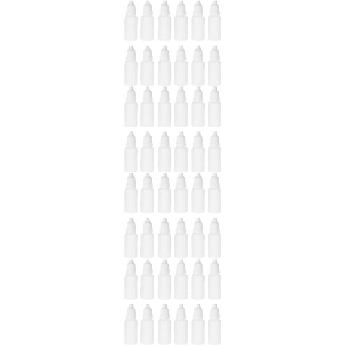 48Pièces Mini Flacons Compteurs Transparent En PP Anti- Robustes