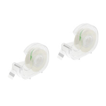 2Ensembles Coupe-Ruban Manuel Transparent Pour Usage De