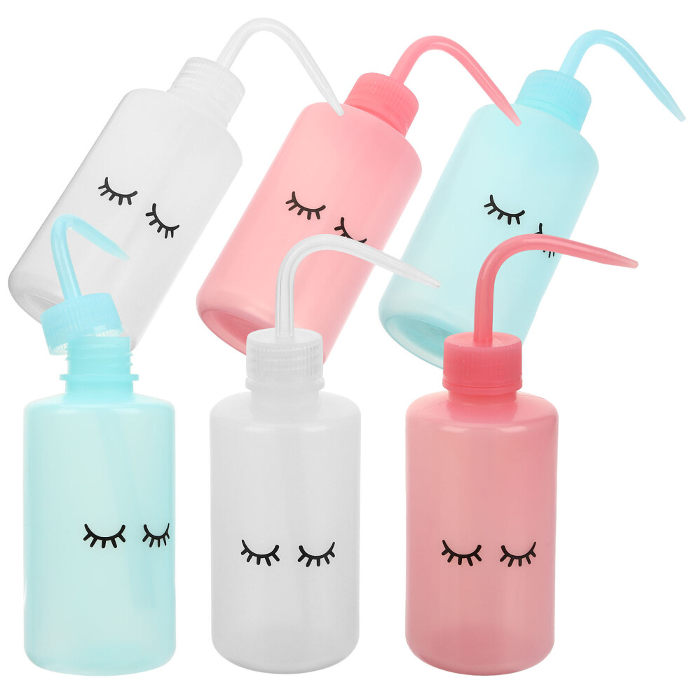 24Pcs Plastic Squeeze Wash Bottles for Tattooing and Eyelash Water