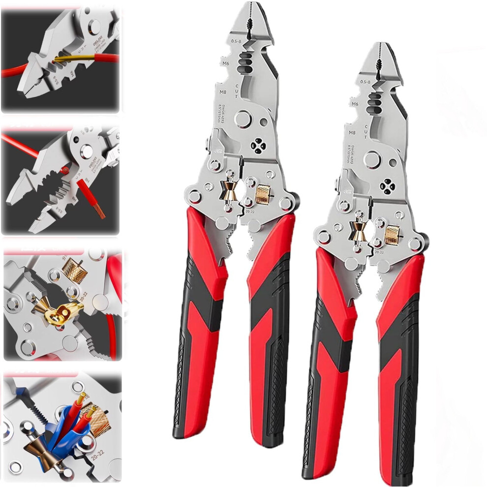 Wire Stripper And Twister Stainless Steel 16-In-1 968604425905
