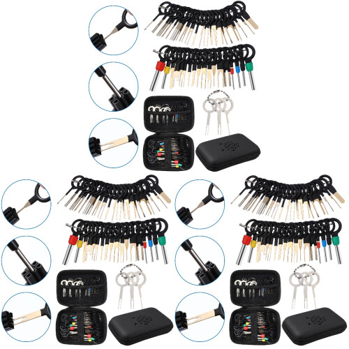 228Pièces Trousse Extraction Broches Noire Pour Multiple