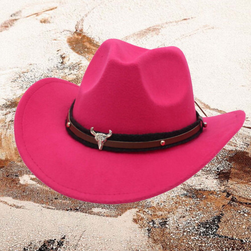 Καπέλο Western Cowboy με εκτύπωση αγελάδας, στυλ Jazz Bowler, συμβατό με καπέλα και μπότες