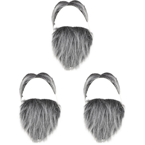 3Ensembles Moustaches Et Barbes Confortables Pour Soirée