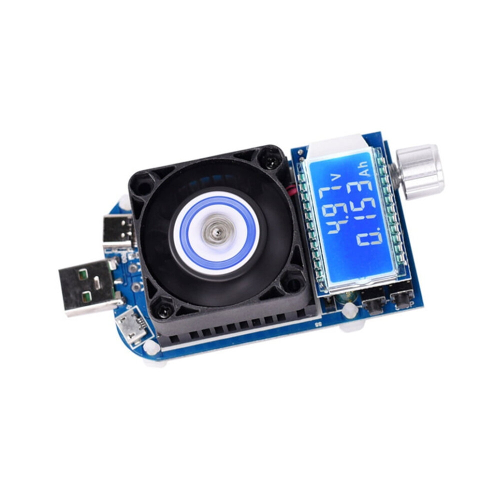 Kz25/Kz35 Electronic Load Tester Constant Current Electronic Load Qc3.0 Protocol Detection 4A 25W/5A 35W Power Analysis 9551475069845
