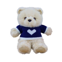 7,8 inch knuffelbeer, pluche beer met rode trui, zacht en knuffelbaar verjaardagscadeau voor volwassenen, kamerdecoratie, Valentijnsdagcadeau, D