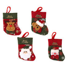 4pcs christmas cutlery bags for fork spoon silverware holders