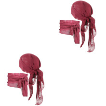 2Ensembles Pirates Rouges Accessoires Confortables Pour Décor