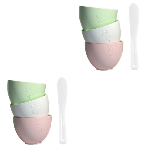 2Ensembles Bols Mélangeurs Robustes En Silicone Pour Modeling