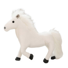 Adorabile bambola di peluche a forma di cavallo che dorme, regalo per baby shower, bambola lavabile per bambine e fidanzate.