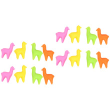 16St Siliconen Herkenningsmarkers Alpaca Wijn Cup Feest Kleuren