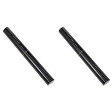 2Pièces Film PVC Noir Découpable Sans Résidu