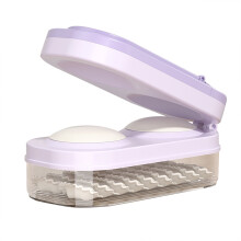 Dumpling Maker Press, Multifunctional DIY Dumpling Skin Dough Presser, Bao Bun Empanadas Mold Press Making Set (Purple)