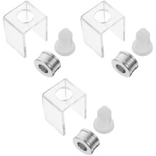 3Ensembles Moules Pratiques En Silicone Pour DIY Rouge À Femme