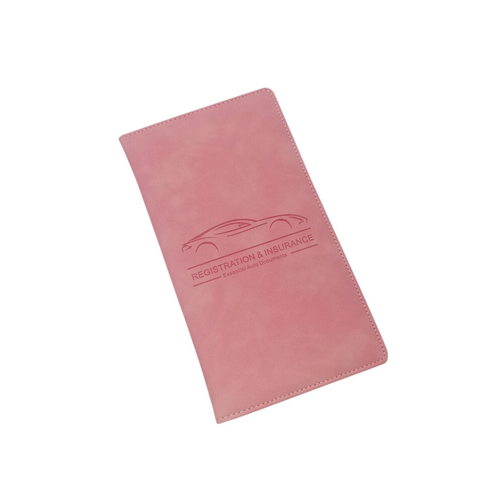 Guanghui Car Registration & Insurance Card Holder Â Glove Box Organizer For Vehicle Docs, Interior Car Accessory (Brown), Compatible With Most Cars Brown 9551475070810