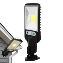 Lampe de sécurité solaire à détecteur de mouvement, étanche IP65, éclairage de sécurité lumineux et écoénergétique pour allées et chemins.