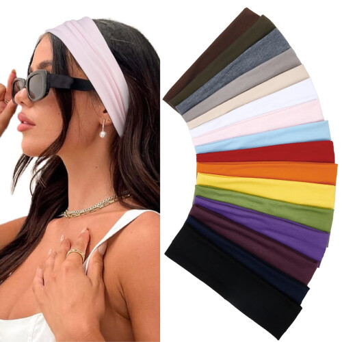 ZOUYUE Κορδέλες μαλλιών για γυναίκες με κοντά μαλλιά, αντιολισθητικές ελαστικές