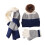 Παιδικό σετ 3 τεμαχίων Knit (ηλικίες 8-15): Λούτρινο κασκόλ, γάντια και καπέλο – Ζεστό 1