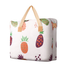 Grand sac de rangement en toile Oxford, imperméable et résistant, avec fermeture éclair et protection anti-poussière pour armoire.