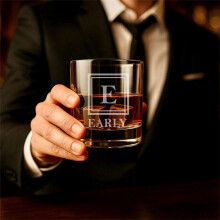 Gepersonaliseerd whiskyglas voor mannen, 1 stuk