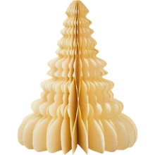 1 Stück wiederverwendbarer Weihnachtsbaum aus Wabenpapier, Tischdekoration, Weihnachtsbaumschmuck, faltbarer DIY-Weihnachtsbaumanhänger