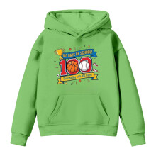 100 Days Of School Hoodies Kids Boys Girls Long Sleeve Shirts 100Th Day Of School Letter Printed Sweatshirt With Pockets 2-13 Years Stylish Tops