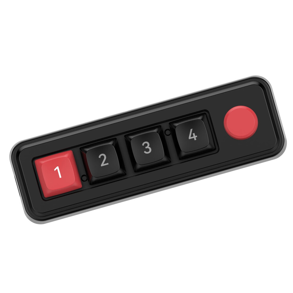 Mechanical Gaming Keyboard With Hot-Swappable Keys 4-Color 939152597741